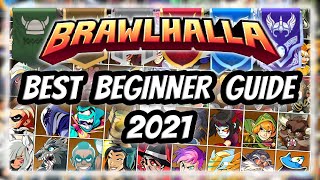 BRAWLHALLA BEST BEGINNER GUIDE  Terminology  Attacks  Combos Movement  2021 brawlhalla [upl. by Anelas354]