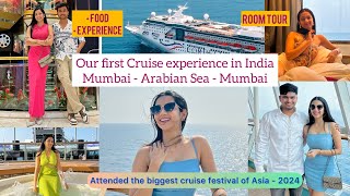 Our First Cruise Experience  Invited for the biggest cruise festival of Asia 2024 ❤️ sanikabhoite [upl. by Suhpoelc]