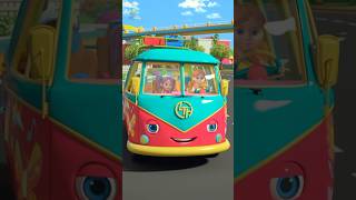 Wheels on the Bus trending viral popular cartoon bussong shorts youtubekids ytshorts [upl. by Ettennahs983]