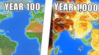 I Gave Humans 1000 Years Until I Ended The World  Worldbox [upl. by Halimak]