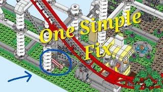 How to fix 10261 Roller Coaster  One Simple Fix for continuous nonstop operation [upl. by Coyle483]