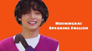 HueningKai speaking English [upl. by Legnalos]