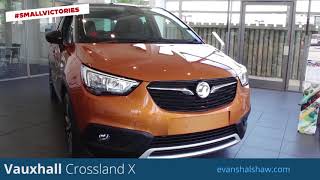 Preview the new Crossland X – Vauxhall’s new SUV [upl. by Anat18]