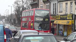 Arriva T227 LJ61CFX route 279 Enfield 6th March 2013 [upl. by Aneladdam]