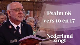 Psalm 68 vers 10 en 17  Nederland Zingt [upl. by Oxley]