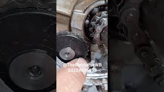 Damaged Timing Chain  Scuffed Timing Chain 70cc [upl. by Downall]