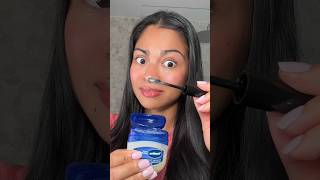 can vaseline curl lashes better than mascara 😱  beauty tips youtubeshort beauty beautytips [upl. by Allicserp]