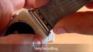 Come sostituire il cinturino di Apple Watch [upl. by Adlitam139]