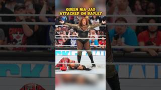 Bayley Vs Piper Niven  Nia Jax Attack on Bayley wwe shorts viral [upl. by Aneloc546]