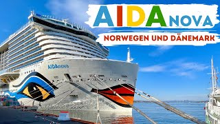 Reisevideo  Norwegen und Dänemark mit AIDA Nova [upl. by Tynan231]