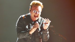 U2 BONO to DONALD TRUMP quotYOURE FIREDquot at DREAMFORCE 2016 DREAMFEST COW PALACE CONCERT [upl. by Uthrop59]