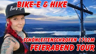 Bikee amp Hike Tour auf den Schönleitenschrofen [upl. by Ramsey223]