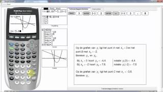 Grafische rekenmachine TI 84 Formules Grafieken en Tabellen deel 2 [upl. by Noyar386]