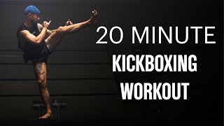 20 Min Kickboxing Workout  Cardio Kickboxing  No repeats [upl. by Rudolfo]