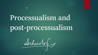 Processualism and Postprocessualism  Simple Explanation [upl. by Cerys]