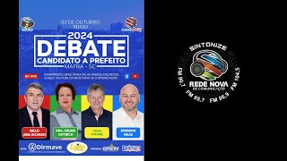 Debate candidatos a Prefeitos de Mafra [upl. by Onahpets252]