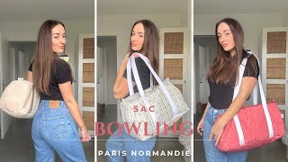 JE COUDS LE SAC BOWLING MATELASSE PARIS NORMANDIE COUTURE  iamsoleneva [upl. by Cliff]