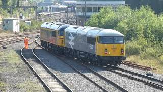 Trains at Tonbridge West Yard  22 September 2021 [upl. by Rendrag]