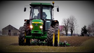 ☆JOHN DEERE 2140☆Wiosna 2k16 ☆ Agregatowanie Likwidacja pszenicy ozimej Michaloczek85a [upl. by Bergstrom788]