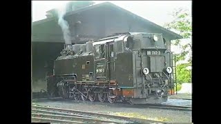 Radeburg  Radebeul 1991 Schmalspurbahn vor den Toren Dresdens [upl. by Eeloj]