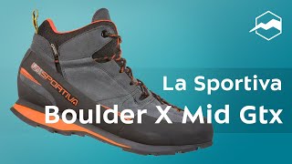 Ботинки La Sportiva Boulder X Mid Gtx Обзор [upl. by Ahcsat]