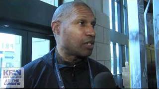 Leslie Frazier Interview from the 2011 NFL Scouting Combine [upl. by Newol]