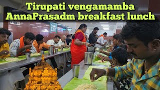 Tirupati vengamamba annaprasadam [upl. by Secnirp]