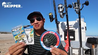 My MOST EFFECTIVE Surf Fishing Gear RODS REELS amp TACKLE [upl. by Greyso]