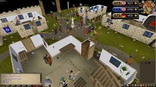 Old School RuneScape  WORLD 666 MASSACRE [upl. by Rafter]