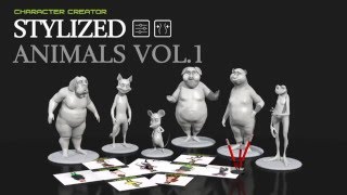 Character Creator  Stylized Animals  NOW AVAILABLE [upl. by Jonme]