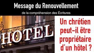 Fr Armando Investir dans l’hôtellerie estil péché  Message du Renouvellement [upl. by Neddra]