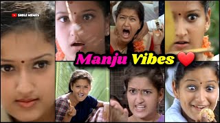 Manju Vibes  Pithamagan  Laila  Smile Memes [upl. by Ybhsa]