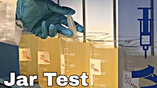 Jar Test experiment in Hindi  Coagulation of Water [upl. by Guglielmo]