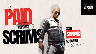 DAILY PAID SCRIMS  VSPORTS BGMI SCRIMS M04 [upl. by Perrin]