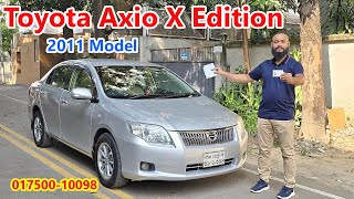 Toyota Axio X Edition 2011 Model  Used Car Price in BD BD CAR VLOGS [upl. by Oleg282]