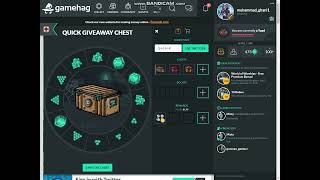 Gamehag new chest redeem code redeem code gamehag [upl. by Ahtanoj]