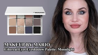 MAKEUP BY MARIO  Ethereal Eyes Eyeshadow Palette Moonlight  Makeup Review [upl. by Oicnerual]