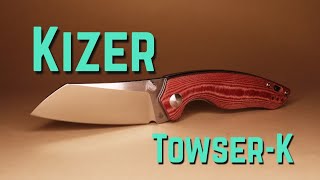 Customizing The Kizer TowserK Pocket Knife WGCarta Scales custom [upl. by Eolcin]