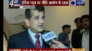 Cashless India CEO of NITI Aayog Amitabh Kant speaks exclusively to India News [upl. by Plotkin]