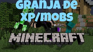 Granja de XPMOBS Minecraft Bedrock 121 [upl. by Alegnaed330]