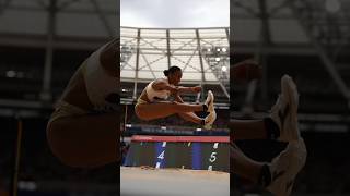 Larissa Iapichino Jumps 670m In London 💎 [upl. by Nilyad339]