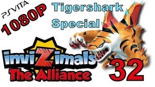 Invizimals The Alliance  Playstation Vita  1080P  Lets Play Part 32  Tigershark Special [upl. by Adnauqal]