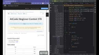 AtCoder Beginner Contest 378 Live Solving [upl. by Kira330]