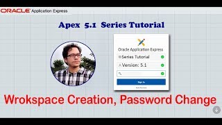 Workspace Creation Password Change  Apex Series Tutorial2 [upl. by Rist]