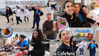 La Descendencia VALENZUELA a Desayunar🍳 Carne Asada en Casa para la Familia🥩 todo menos Cafetera😂☕️ [upl. by Enilaf]