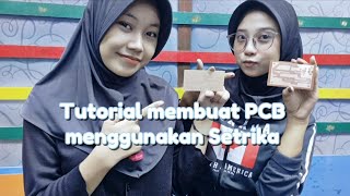 Tutorial membuat PCB menggunakan Setrika Hasilnya diluar dugaan [upl. by Luedtke]