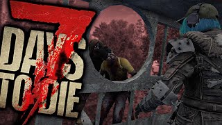 Day 35 Horde Nightexcept I doubled the zombie count  7 Days to Die 10 [upl. by Latsyc]