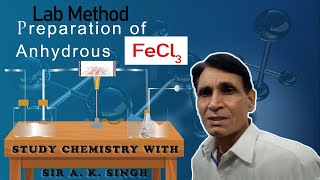 Chemistry  Preparation of anhydrous ferric chloride [upl. by Kurr]