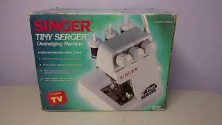 Tiny Serger Beginners Guide singer With Easy Step by Step Instructions [upl. by Trotta120]