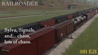 Railroader S01E21 Sylva and Signals on the SAE [upl. by Adalard]